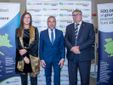 Da sinistra, Chiara Osnago Gadda, Franco Lucente (assessore ai trasporti e alla mobilità sostenibile di Regione Lombardia), Enrico Anghilante