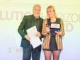 Il conduttore Enrico Banchi e Vanessa Grey di RTL 102.5