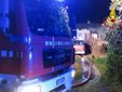 I vigili del fuoco in azione