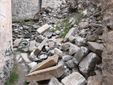 La scala franata della chiesa del Forte Valli di Fenestrelle