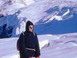 Il vescovo Debernardi da giovane sul Breithorn