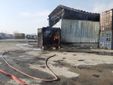 L’incendio alla Speed a None