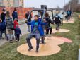 L’inaugurazione del percorso fitness di Vigone