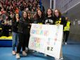 L’omaggio dell’Under 14 del Bzz Piossasco a Silla (foto di Christian Bosio)