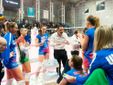 Un time out di Pinerolo (foto di Christian Bosio)