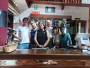 Da sinistra Lorenzo Boulard, Gianluca Carone, Nicholas Trucco, Gioele Bricco, Justine Racca e Dhoa Sappé Da sinistra Lorenzo Boulard, Gianluca Carone, Nicholas Trucco, Gioele Bricco, Justine Racca e Dhoa Sappé