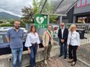 Da sinistra Fabrizio Falco, Ilaria Giacomino, Simone Ballari, Giampiero Giacomino e Paola Lacroce
