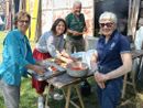 Da sinistra Paola Fiaschi, Erica Soave, Renato Gonnet e  Maria Teresa Peloso