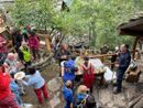 Camminata, musica e pizza per ridar vita a Poumarat