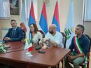 La delegazione pinerolese in visita a Derventa a luglio La delegazione pinerolese in visita a Derventa a luglio