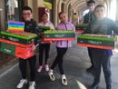 I giovani vigonesi aiutano la popolazione di Gaza con scatole arcobaleno I giovani vigonesi aiutano la popolazione di Gaza con scatole arcobaleno