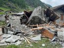 La foto circolata dopo la frana nella Conca del Pra