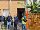 La presentazione del cantiere di via Bignone 8