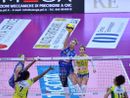 Attacco di Sarah Fahr (foto Lega Volley Femminile) Attacco di Sarah Fahr (foto Lega Volley Femminile)