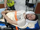 Mattia Vignolo all'arrivo a Milano