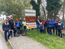 Paola Gianotti chiude in Val Pellice il tour nel Pinerolese ‘Io rispetto il ciclista’