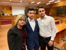 La Cassazione chiede Appello bis per Alex Pompa, qui con la madre e il fratello