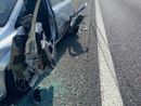 Incidente sulla Tangenziale Sud: due veicoli coinvolti, tre feriti