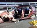 Auto imbocca la tangenziale in contromano e provoca un incidente: un ferito in codice rosso al Cto