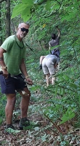 Le pulizie per la Vandalino Vertical