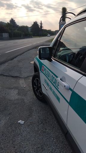 Nuovo inseguimento della Polizia locale sulla 161 Nuovo inseguimento della Polizia locale sulla 161