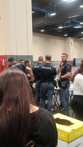 Al test è intervenuta anche la Polizia Al test è intervenuta anche la Polizia