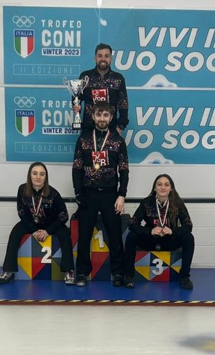 La squadra campione nazionale che deve disputare i mondiali a Aberdeen La squadra campione nazionale che deve disputare i mondiali a Aberdeen