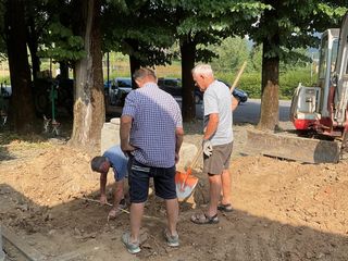 La posa della colonna