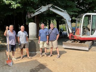 La posa della colonna