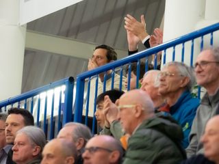 Il presidente Galleano preoccupato (foto di Christian Bosio)