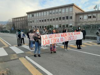 Pinerolo manifestazione studenti 29 gennaio 2029