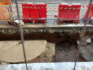 Il ritrovamento in via Marro a Pinerolo