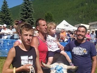 La premiazione di Miss Mucca oggi pomeriggio a Pragelato