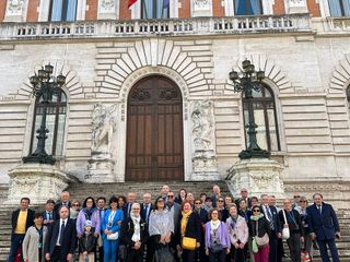 La visita ai palazzi delle istituzioni
