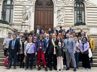 La visita ai palazzi delle istituzioni