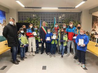 Il gruppo dello snowboard