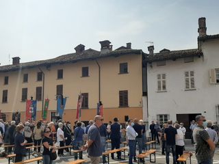 I funerali di Abate, sindaco di Vigone