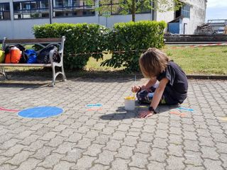 I lavori in corso ai Giardini Carena