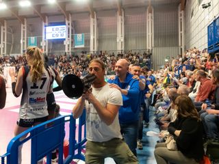 Il trenino dei Pinerolo Boys (foto di Christian Bosio)