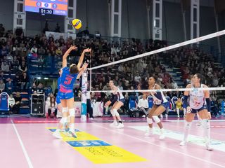 Cambi in palleggio (foto di Christian Bosio)