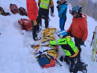 Le operazioni a Pragelato