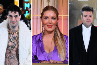 Sanremo 2025, Lucarelli e il green carpet: i commenti su Tony Effe e Fedez