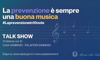 Sanremo 2025, talk con Schillaci per campagna di prevenzione oncologica
