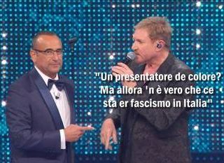 Sanremo in uno scatto, la vignetta di Osho: Conti e lo stupore di Simon Le Bon