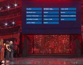 Sanremo 2025, terza serata: Coma_Cose, Brunori, Irama, Olly e Gabbani in top 5