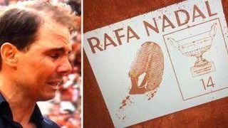 Nadal e l'omaggio da brividi al Roland Garros Nadal e l'omaggio da brividi al Roland Garros