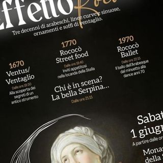 Sabato 1 giugno, dalle ore 19,30, andrà in scena al Monastero della Stella di Saluzzo &quot;Effetto Rococò&quot;