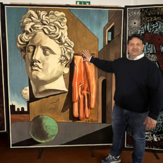 L’attenzione del mondo dell’arte converge su Asti per l’evento della calata dal telaio dell’arazzo di Ezio Gribaudo, tratto da Diari di New York