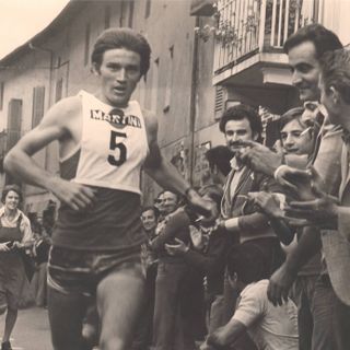 Carlo Degiovanni in gara alla prima edizione