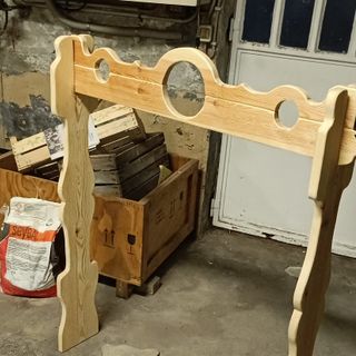 La gogna che verrà usata nella nuova manifestazioni La gogna che verrà usata nella nuova manifestazioni